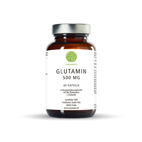 CuraNatur GLUTAMIN 500
