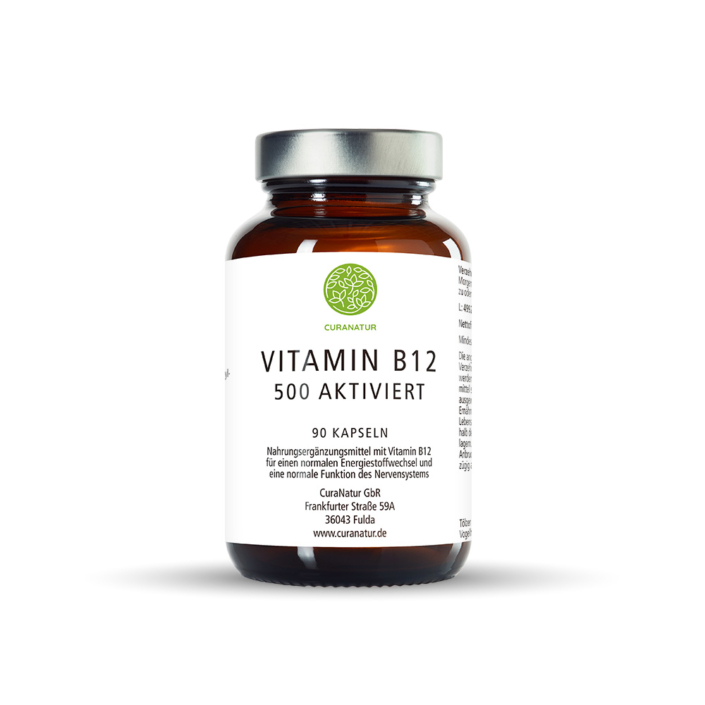 CuraNatur Vitamin B12 500 aktiviert
